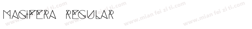 Magifera Regular字体转换